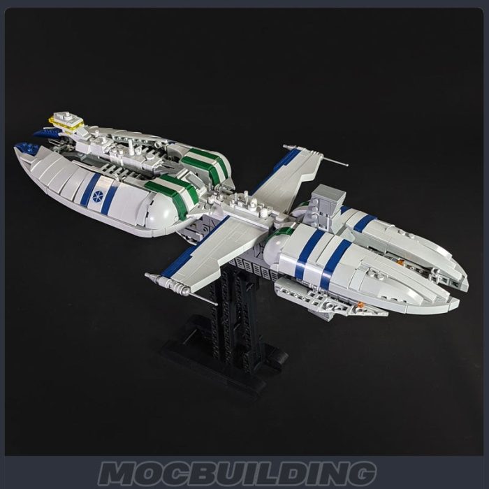 Space Plan Moc Munificent class Star Frigate Building Blocks Starfighter DIY Assembly Bricks Creative toys Model 5 - LEPIN LEPIN Store