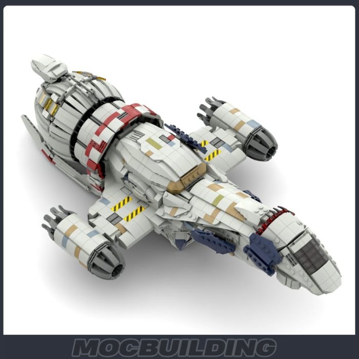 Space Station MOC Firefly Serenity Building Blocks Kit Battleship Bricks Spaceship Model DIY Kids Toys Birthday 1 - LEPIN LEPIN Store