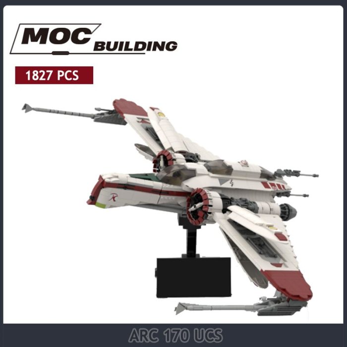 Space War ARC 170 UCS Heavy Starfighter Model Assembly Building Blocks Clone Human Galactic Empire MOC - LEPIN LEPIN Store