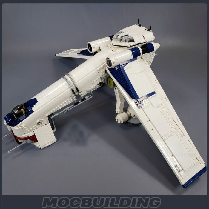 Space Wars MOC Republic Model Dropship Building Block Set Assembly Technology Bricks Collection Toys Xmas Gifts 1 - LEPIN LEPIN Store