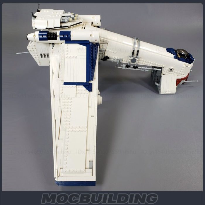 Space Wars MOC Republic Model Dropship Building Block Set Assembly Technology Bricks Collection Toys Xmas Gifts 2 - LEPIN LEPIN Store