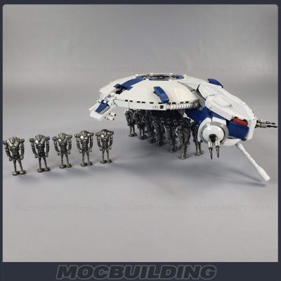 Space Wars Robot Gunship Building Block MOC Fighter Set Assembly Model Collection Bricks Toys Gifts 3 - LEPIN LEPIN Store