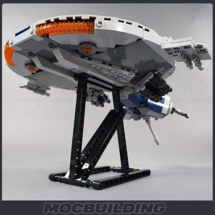 Space Wars Robot Gunship Building Block MOC Fighter Set Assembly Model Collection Bricks Toys Gifts 5 - LEPIN LEPIN Store