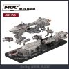 Star Movie Starfighter Interceptor Assembly Building Blocks Rebel Warship Fleet Empire Strikes Back MOC Children s - LEPIN LEPIN Store