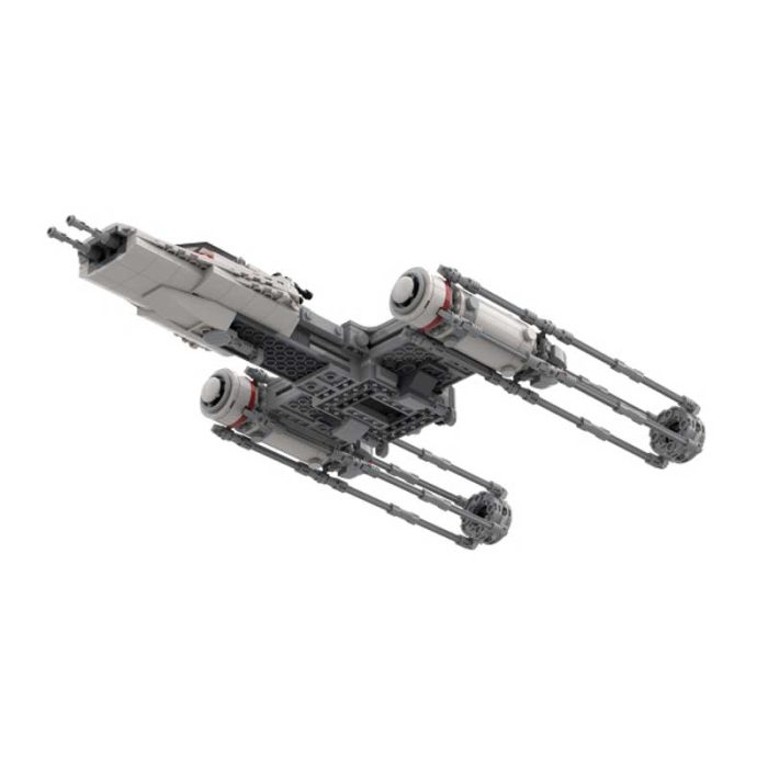 Star Series Space Wars Resistance Y Wing MOC Starfighter Building Blocks Model Brick Children s Toy 3 - LEPIN LEPIN Store