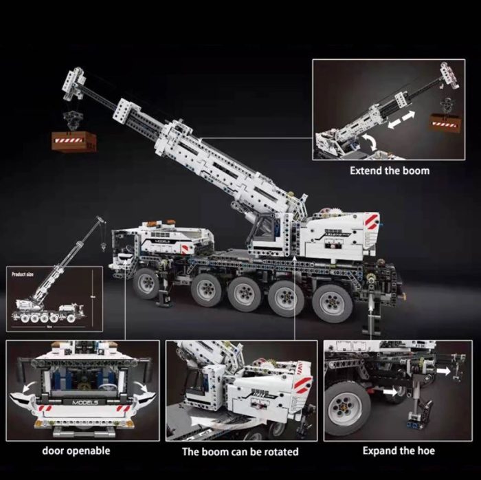 MOULD KING 17034 Electric Mechanical Crane Ultimate 42009 3 1 - LEPIN LEPIN Store