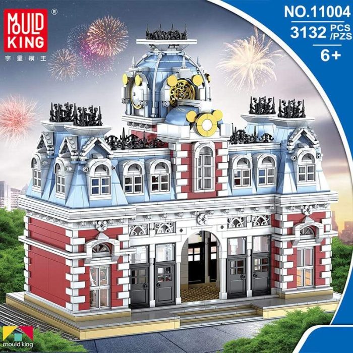 MOULDKING 11004 The Station of The Dreamland Castle - LEPIN LEPIN Store