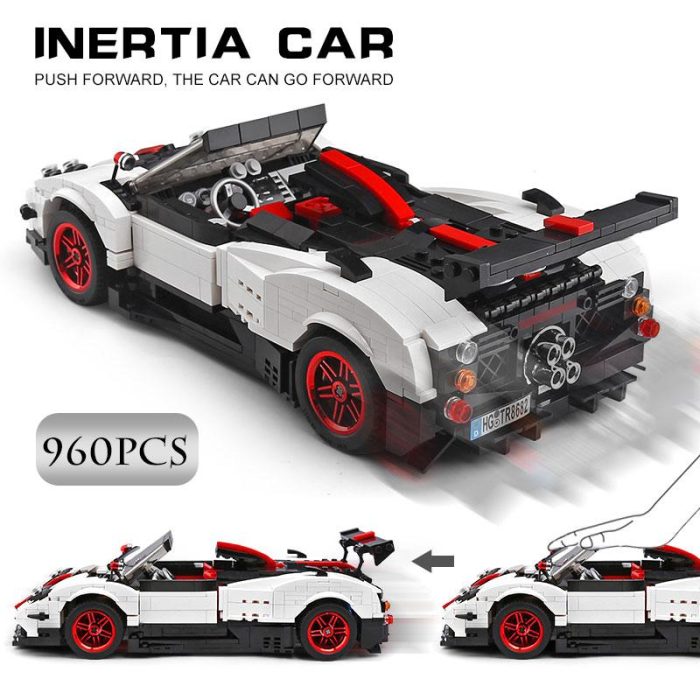 Mould King 13105 Creative Idea Series High Performance Vehicle Super Race Building Blocks 960pcs Bricks Toys 1 - LEPIN LEPIN Store