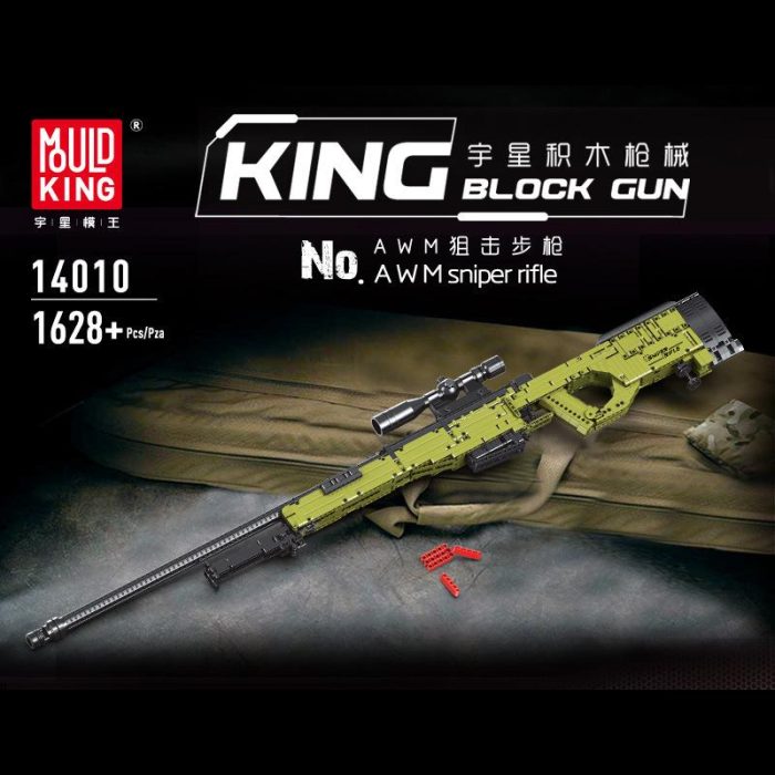 mouldking 14010 awm sniper rifle with 1628 pieces - LEPIN LEPIN Store