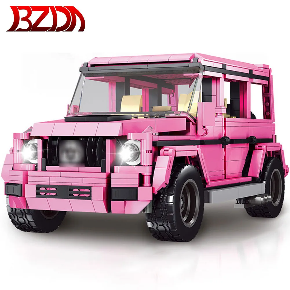 BZDA City Car High tech CarToy Speed Super Sports Car Off road Vehicle Building Block Christmas - LEPIN LEPIN Store