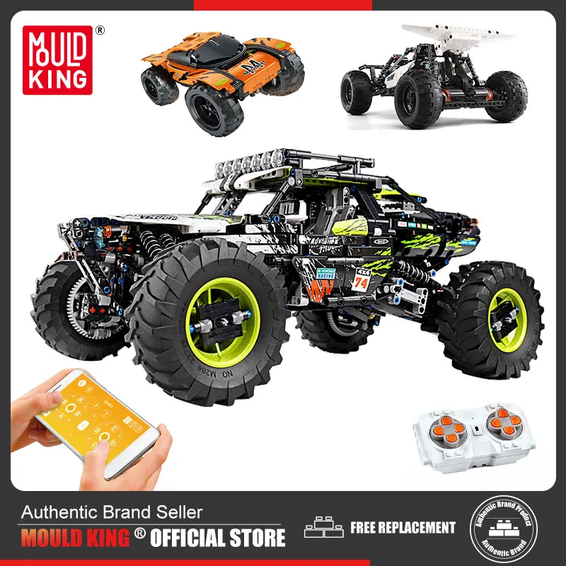 MOULD KING 18002 Technical RC Car Toys For Boys Building Blocks Remote Control Off Road Car - LEPIN LEPIN Store